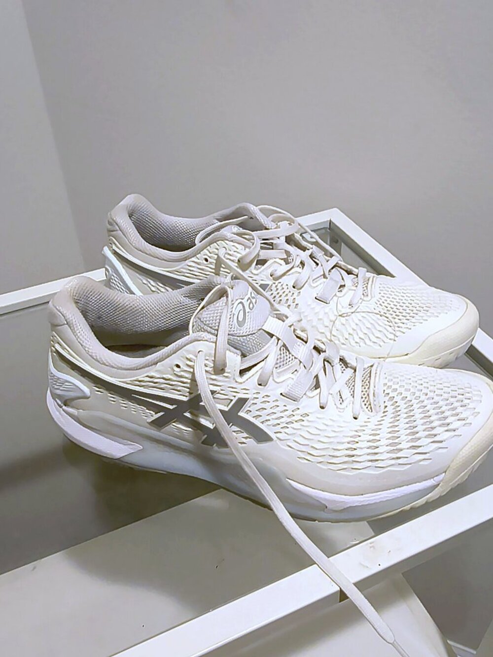 ASICS Gel-Nimbus 24 White Women's US 10 Wide